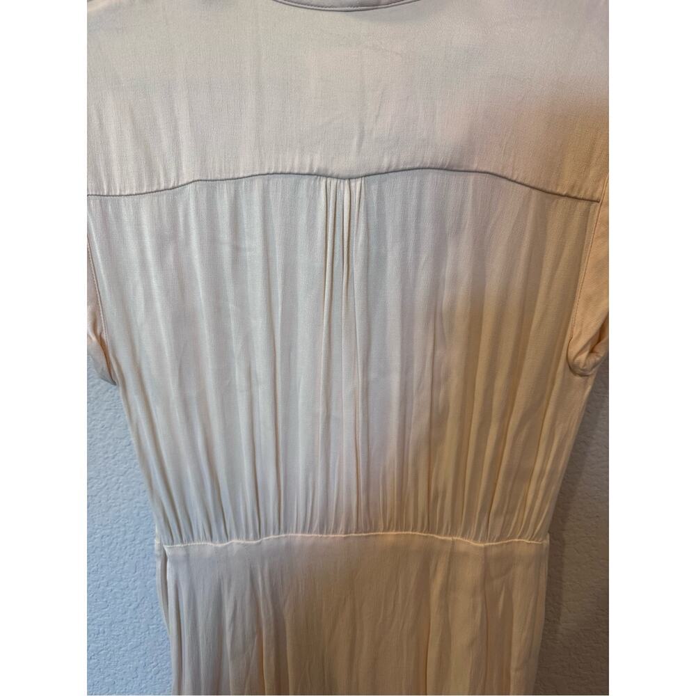 Anthropologie Cream Maxi Dress | Elegant Grecian-Inspired Evening Dress | NWOT - Picture 8 of 13